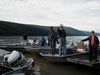 Commercial fishing day at Rapids t