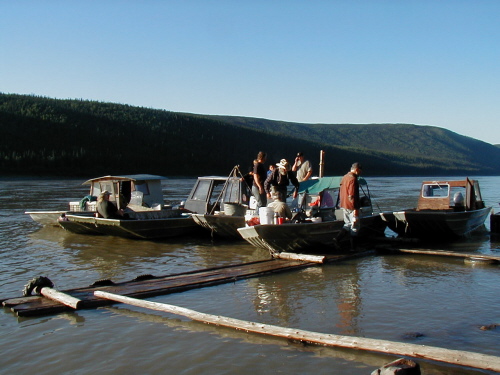Commercial fishing  at Rapids