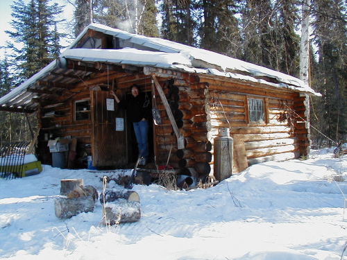 Kath and trapping cabin